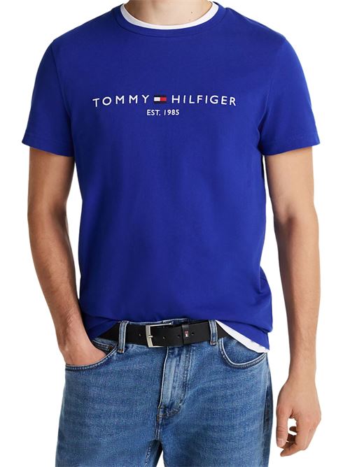 T-shirt logo blu royal Tommy Hilfiger | T-shirt | MW0MW11797D03