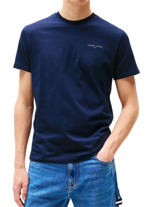 T-shirt slim fit blu Tommy Jeans | T-shirt | DM0DM21188C1G