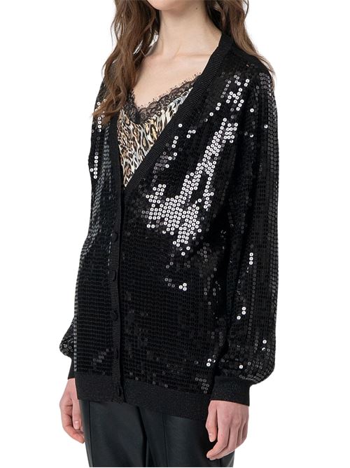 Cardigan con paillettes Fracomina Fracomina | T8008K546N6R03