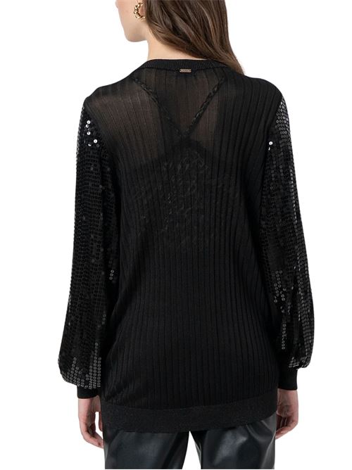 Cardigan con paillettes Fracomina Fracomina | T8008K546N6R03