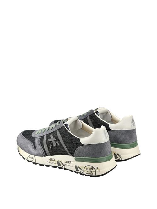 Sneaker camoscio grigio Premiata | LANDERG6985