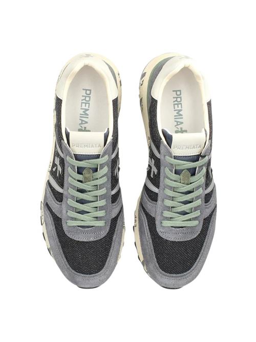 Sneaker camoscio grigio Premiata | LANDERG6985